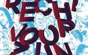 Recht voor zijn raap, detail van affiche.