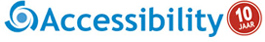 Logo Accessibility 10 jaar